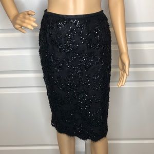 Judy Hornby Sequin & embroidered Skirt Size 8